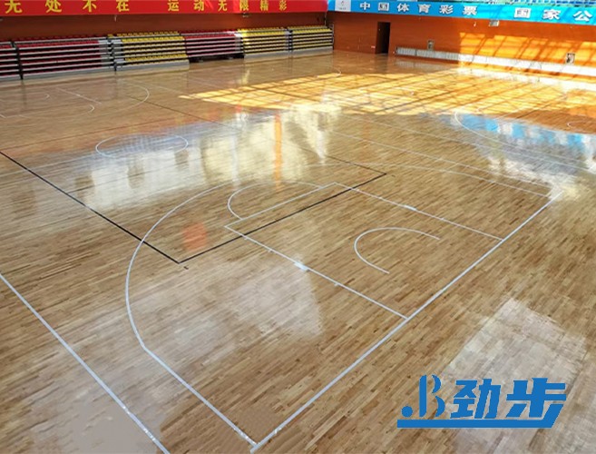 篮球馆运动木地板翻新