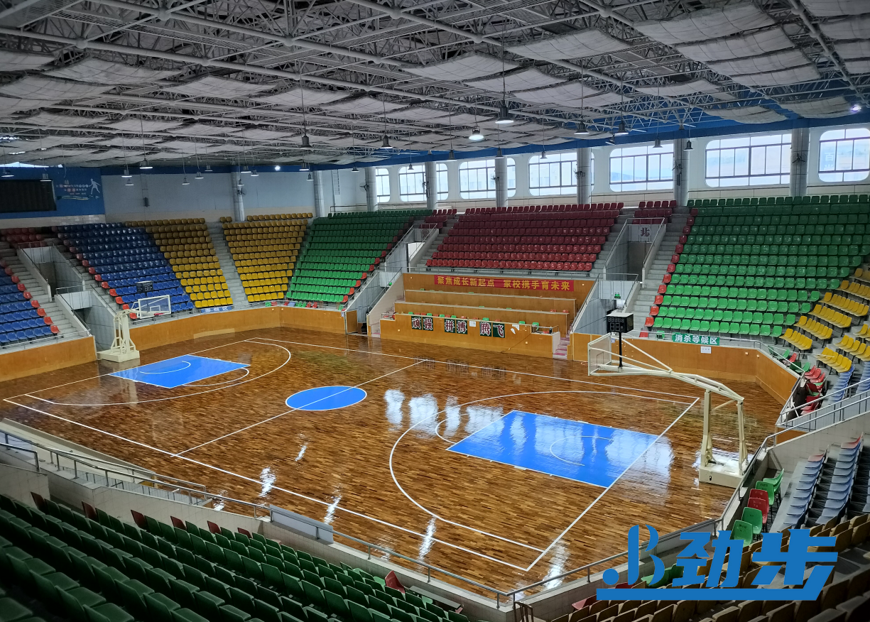 翻新运动木地板