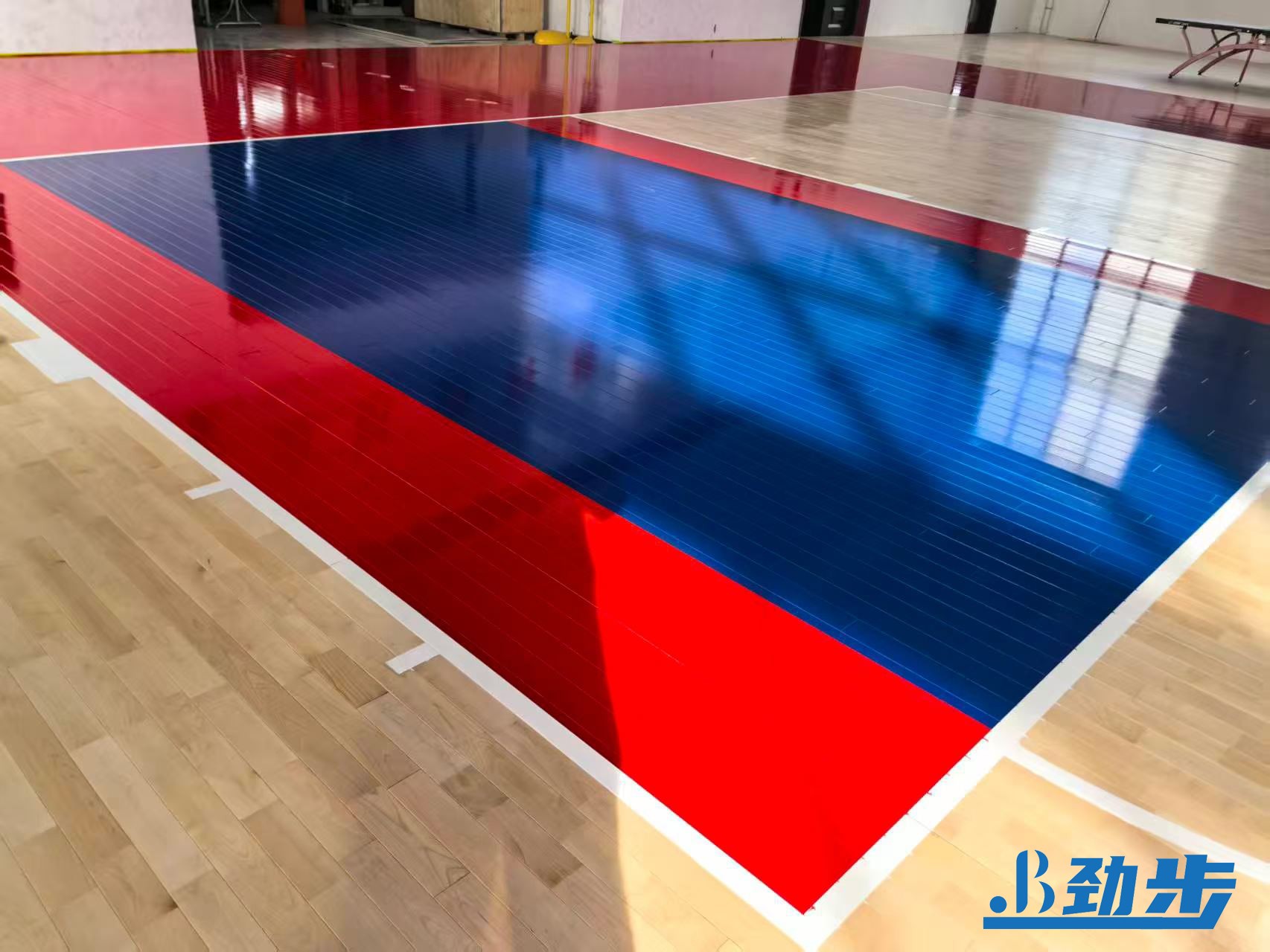 运动木地板翻新