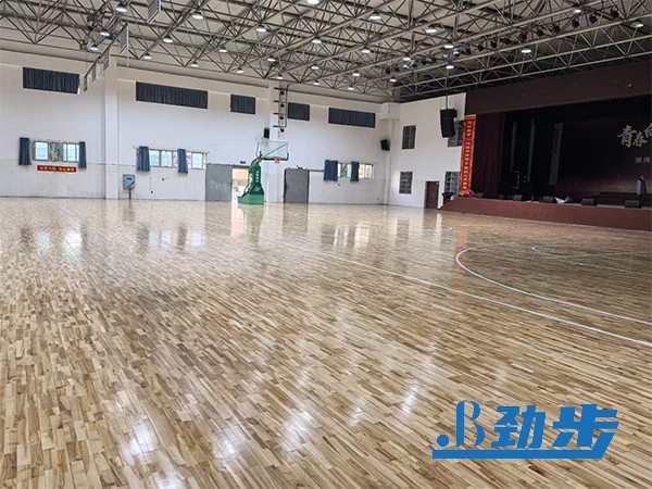 篮球馆木地板太滑怎么处理